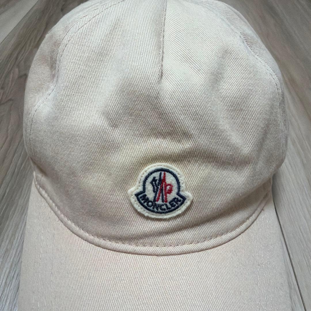 モンクレール　帽子　キャップ　ピンク　MONCLER
