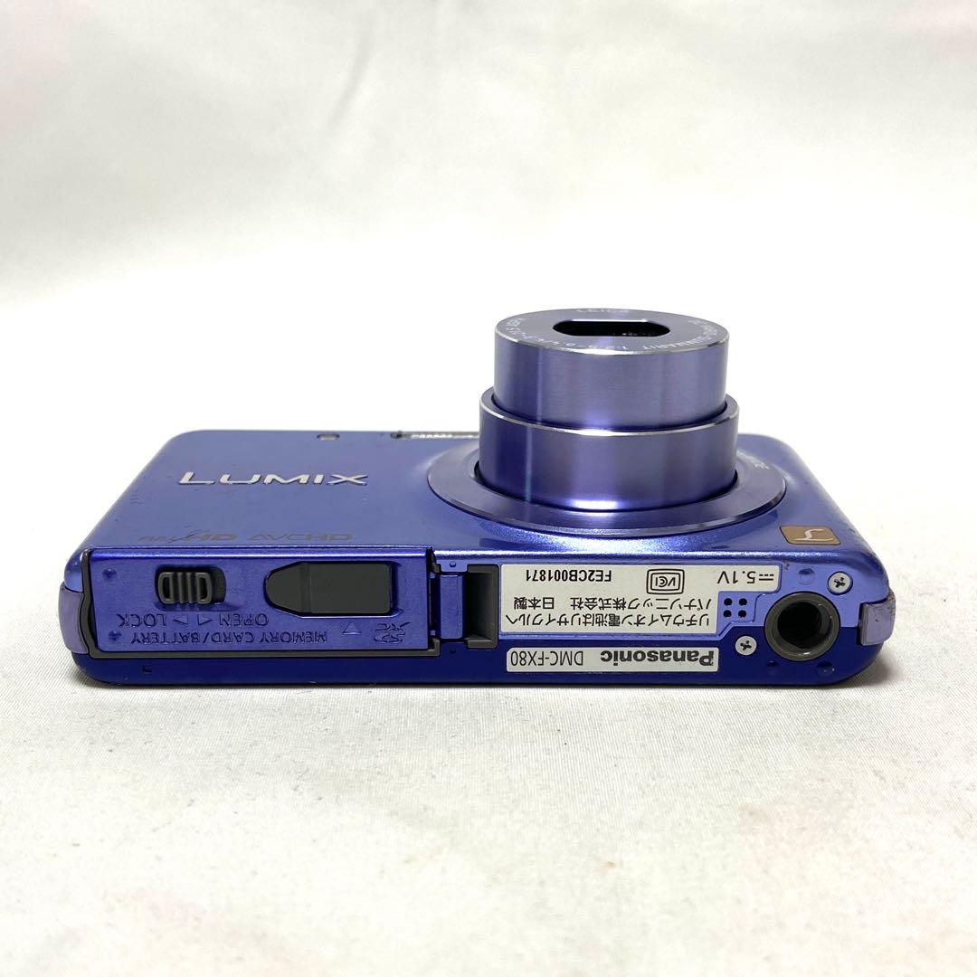 LUMIX DMC-FX80 パープル ルミックス フルHD 動作品