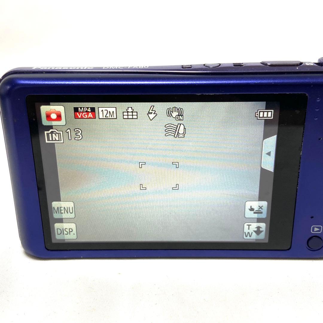 LUMIX DMC-FX80 パープル ルミックス フルHD 動作品