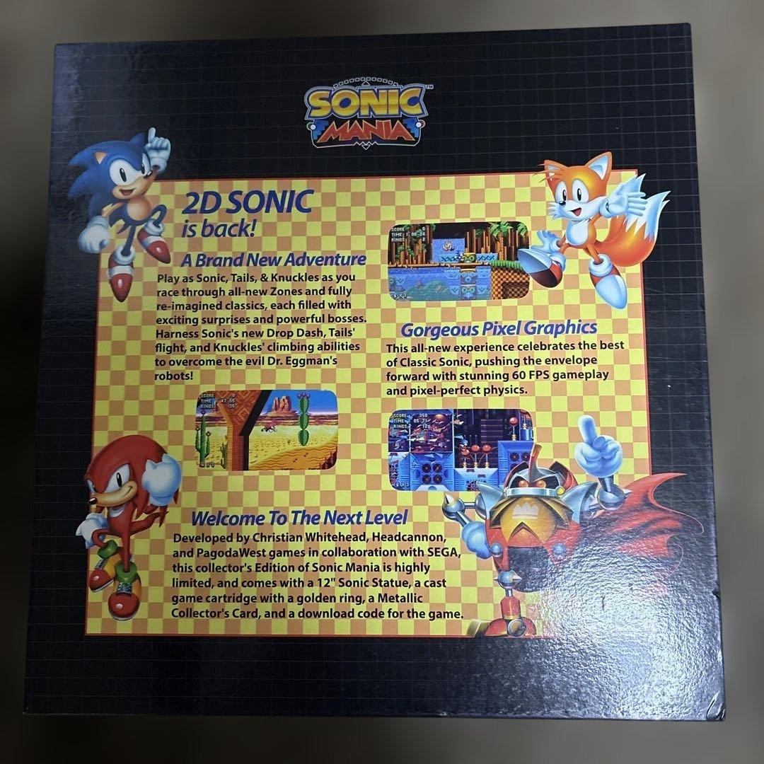 フィギュアソニックマニア コレクターズエディション PS4版 「ソニックマニア」