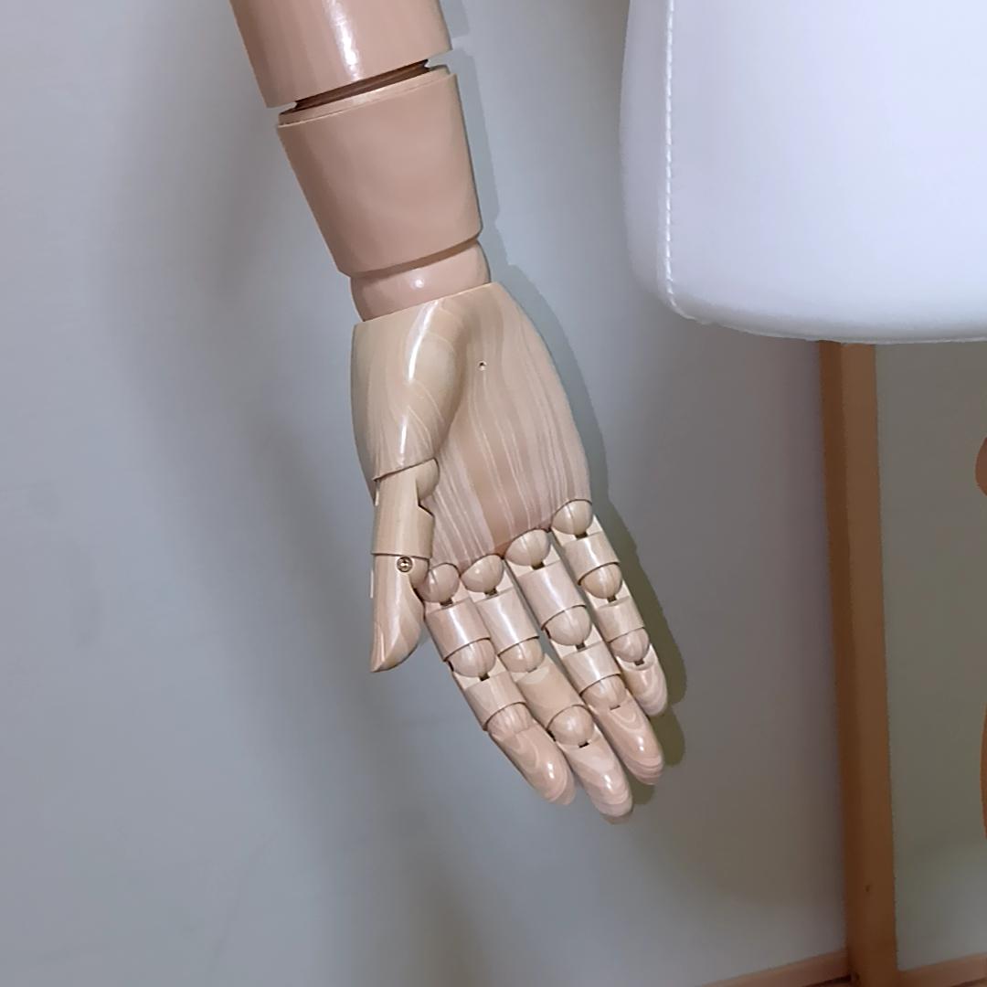 【月末特価】トルソー　レディース　腕付き アーム付き　スタンド付き　マネキン