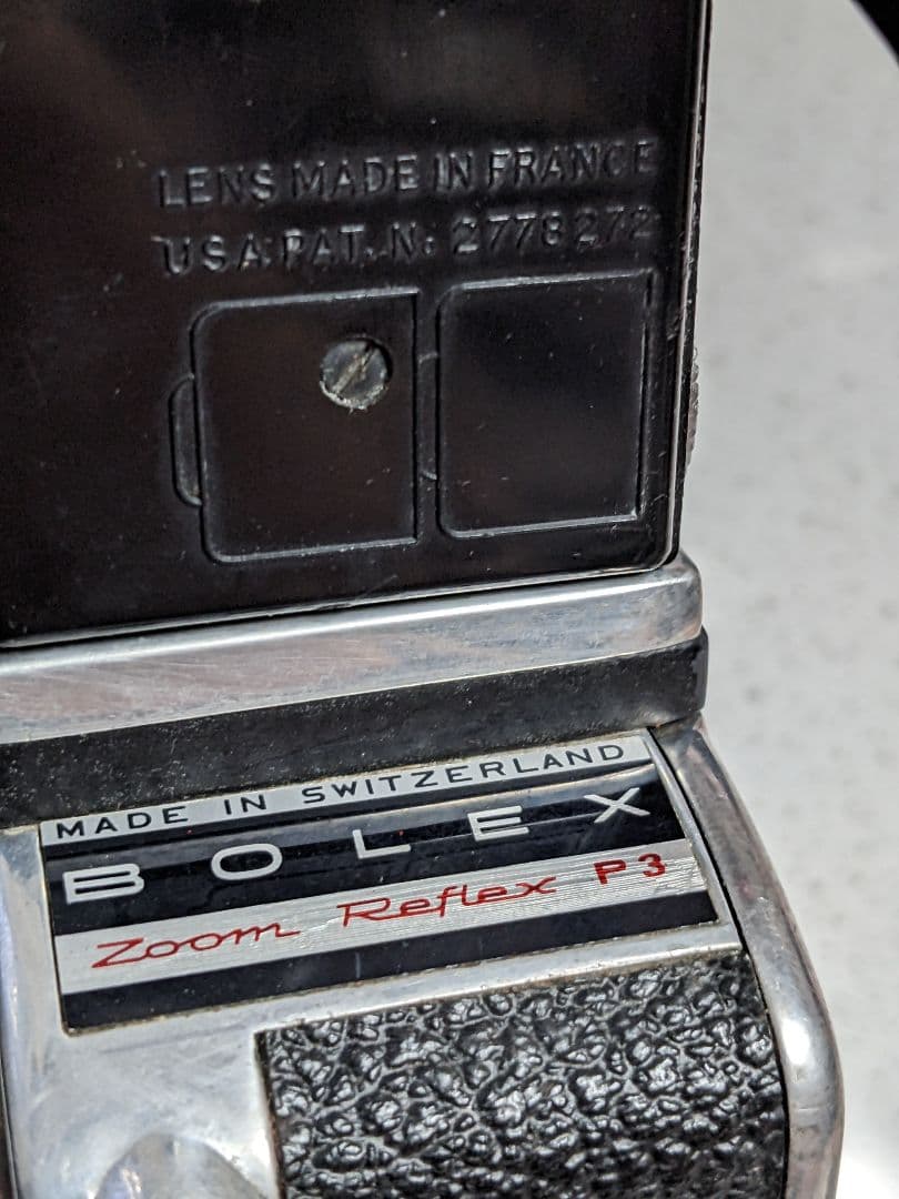 クラシックカメラ　bolex 　撮影機　レトロカメラ ボレックス レトロポップ