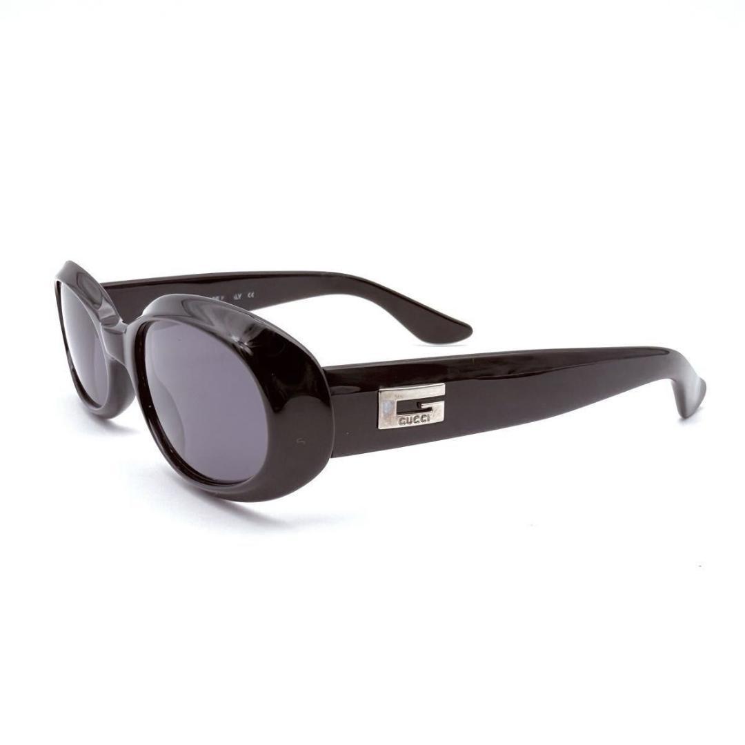 【良品】GUCCI グッチ　オーバル　サングラス　Y2K スクエアG