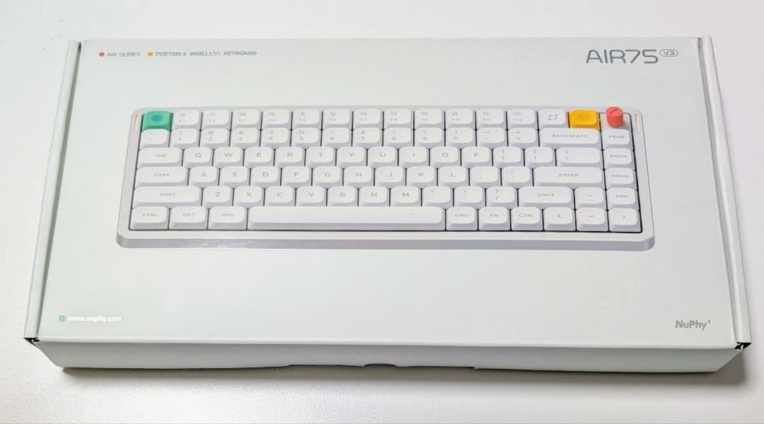 NuPhy AIR75 V3 JIS Blush Nano キーボード