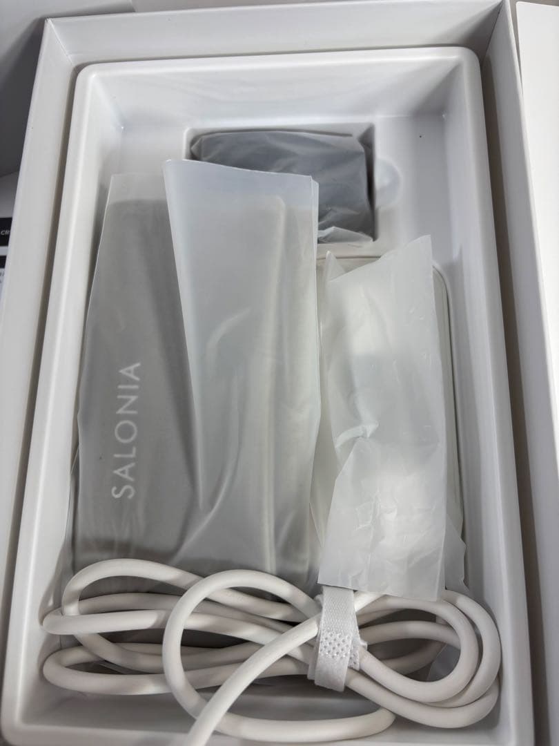【新品未使用】SALONIA サロニア 脱毛器　SAL22205SL シルバー