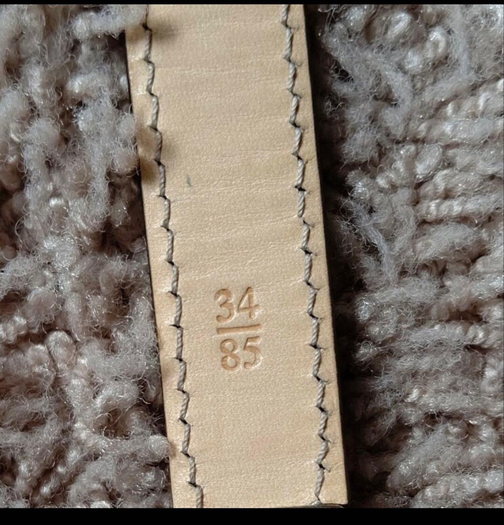 J&M DAVIDSON オーストリッチ型押し ウエスタンバックルベルト