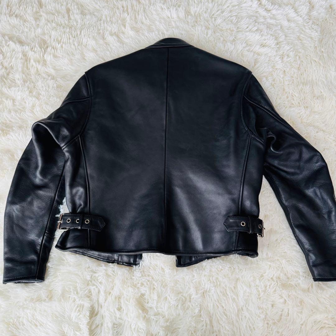 カドヤ　シングルライダース　レザージャケット　牛革