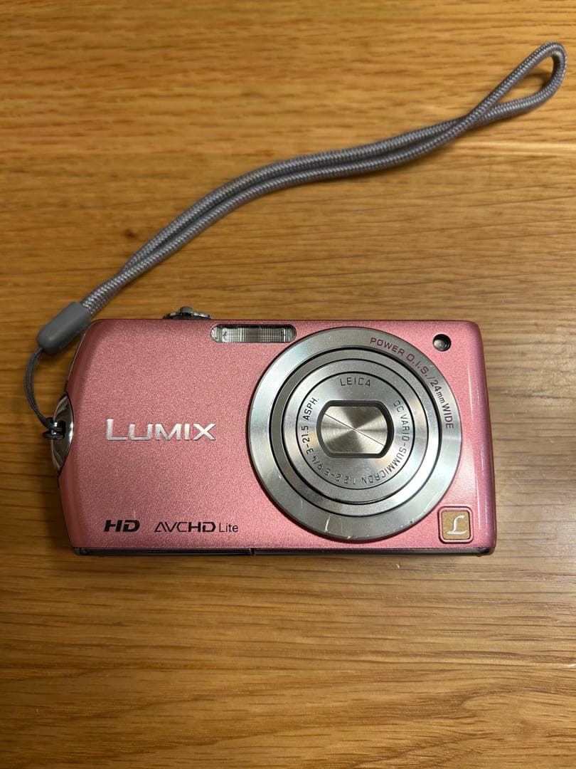 ほほ　 LUMIX デジタルカメラ ピンク FX70