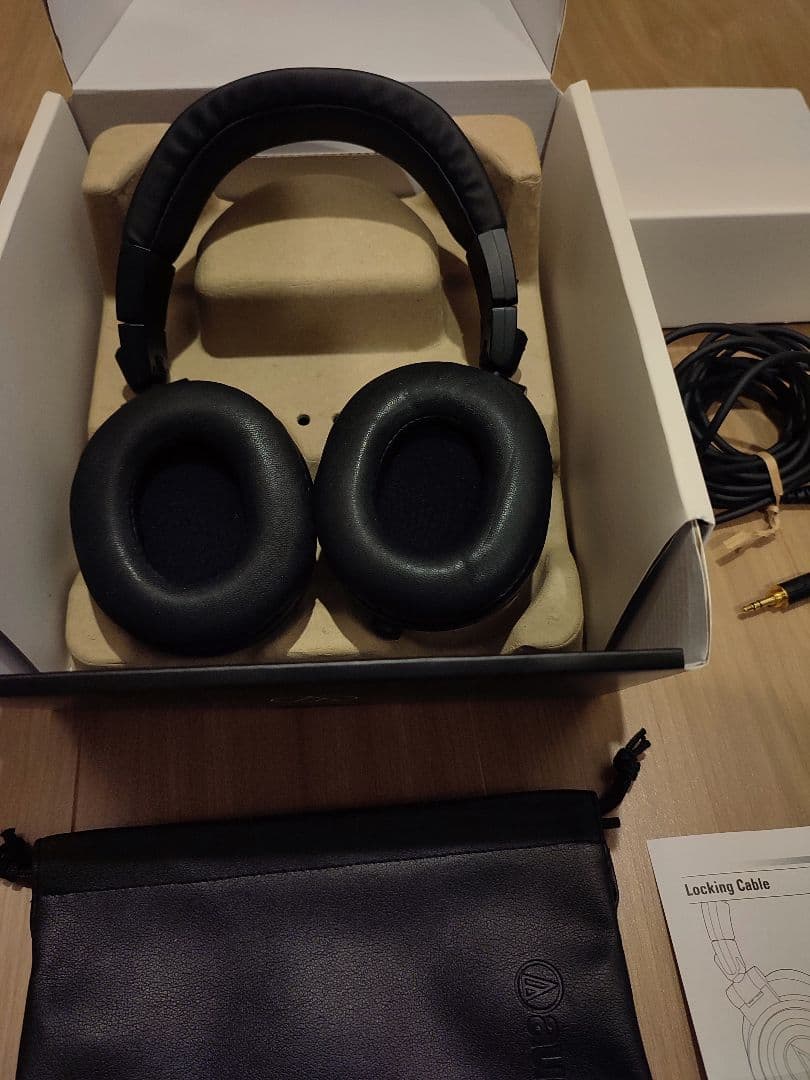 美品 audio-technica ATH-M50x ヘッドフォン