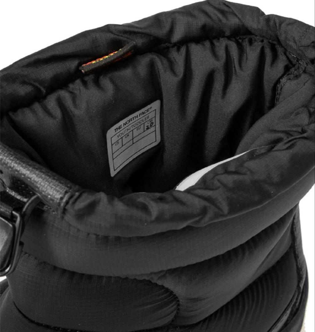THE NORTH FACE ザノースフェイス　ヌプシ　スノーブーツ16cm黒