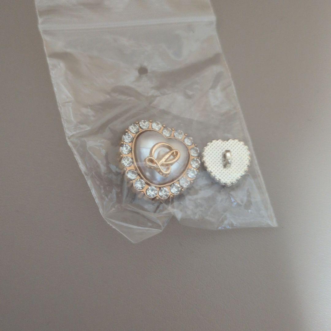 lizlisa ダブルハートラッフルセットアップ