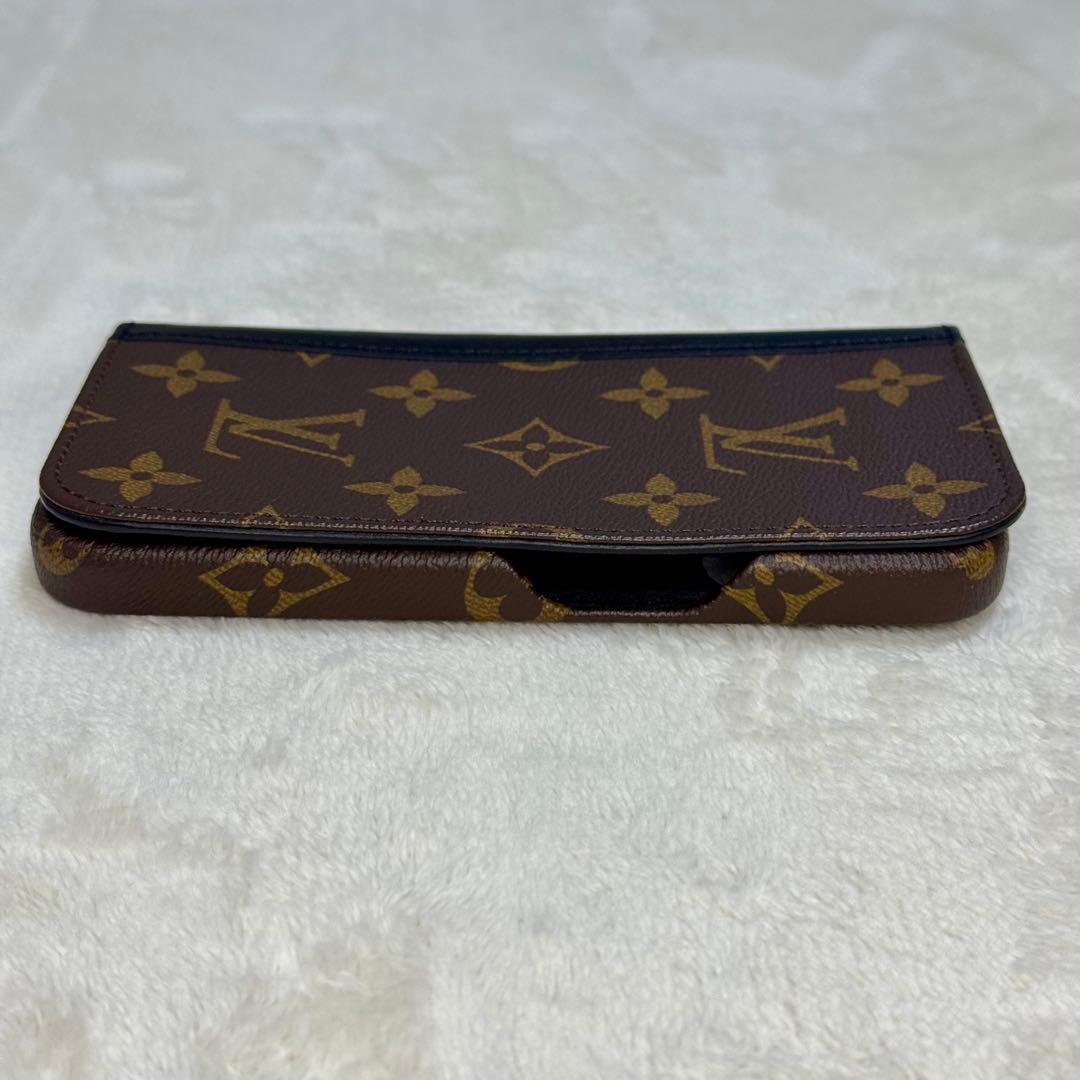 ルイヴィトン　iPhone 15 PRO スマホケース　モノグラム　フォリオ