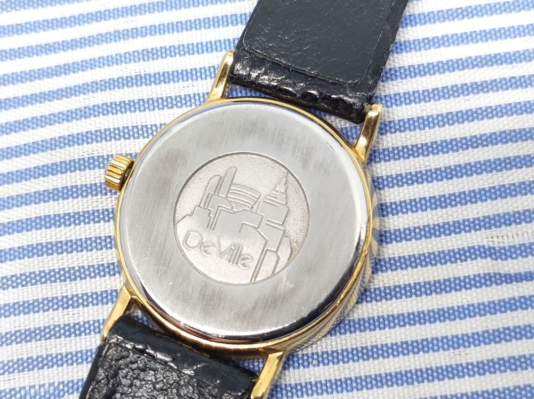 ★美品★OH済★スイス製★オメガ デ・ヴィル クォーツ レディース 腕時計