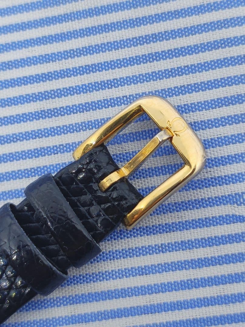 ★美品★OH済★スイス製★オメガ デ・ヴィル クォーツ レディース 腕時計