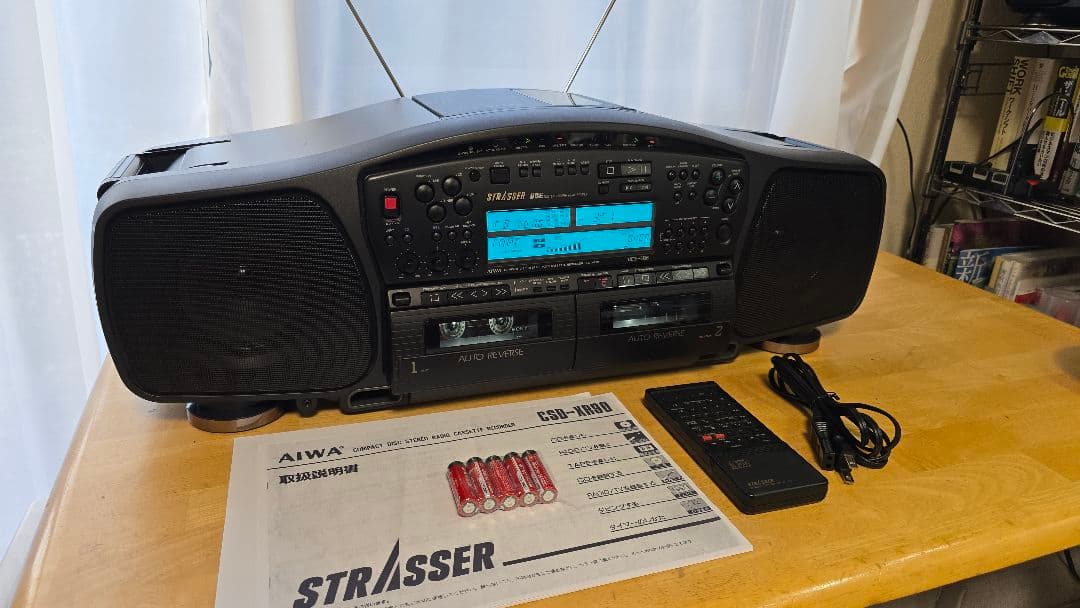 AIWA CSD-XR90改 Bluetooth搭載CDラジカセ完動品 174