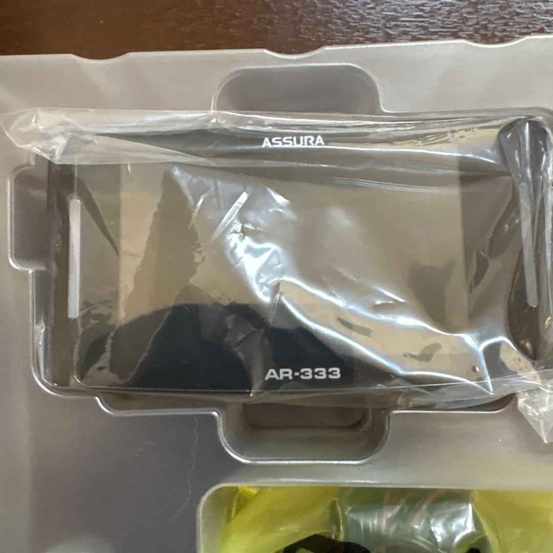 ASSURA AR-333 GPS搭載レーダー探知機本体　宙吊りキット付き
