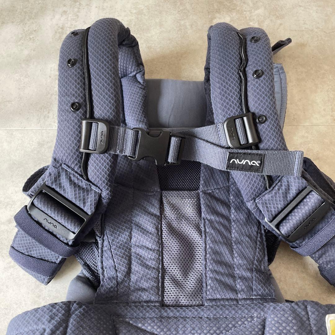 NUNA cudl カドル ベビーキャリア 抱っこ紐 ネイビー（付属品あり）