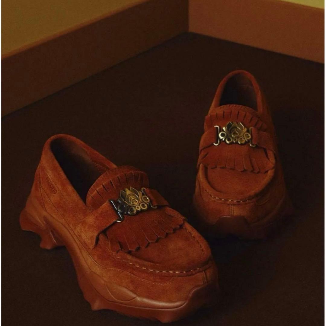 マ*コ様 プーマ×パロモ ローファー ブラウン 24.5cm