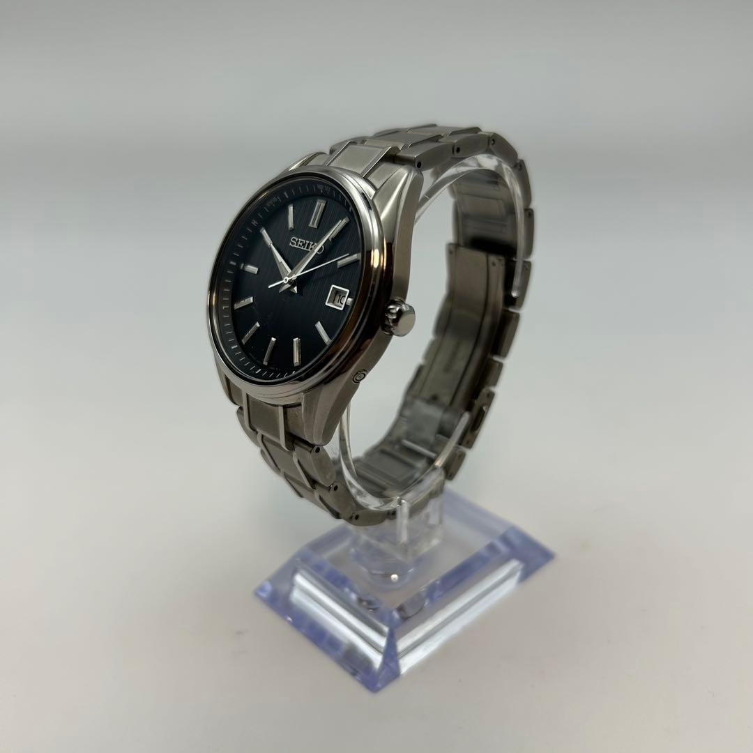美品　SEIKO 腕時計　文字盤黒　7B72-0AG0 SBTM341