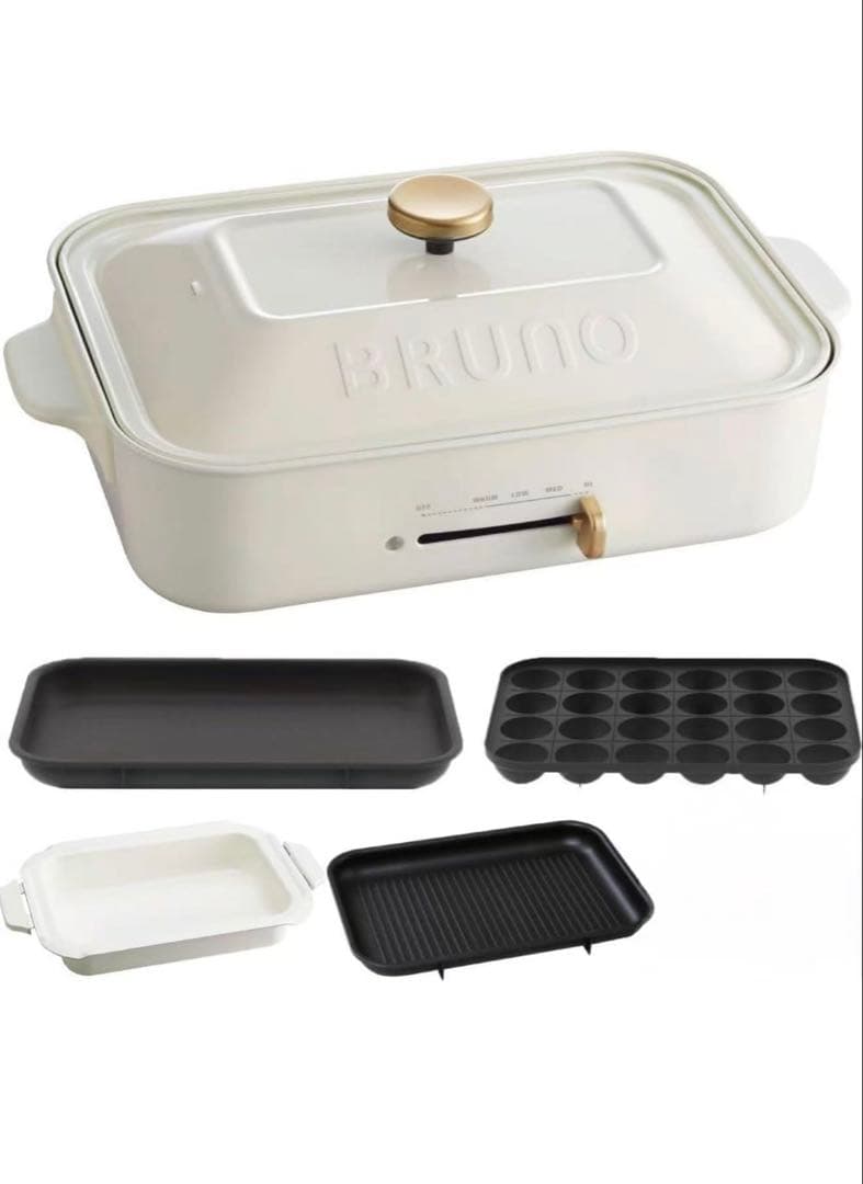 BRUNO コンパクトホットプレート BOE021セット