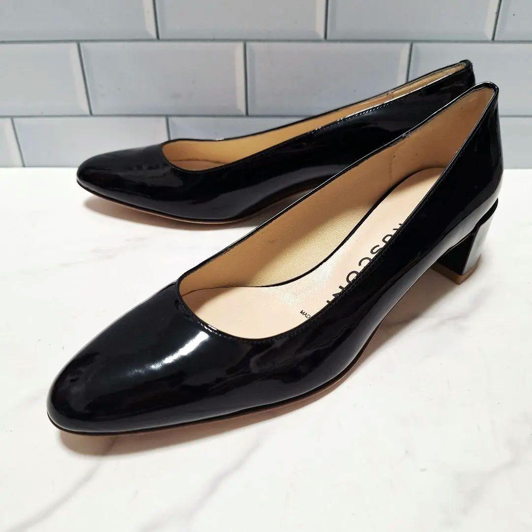 新品✨ FABIO RUSCONI ファビオルスコーニ パンプス 23.5 黒