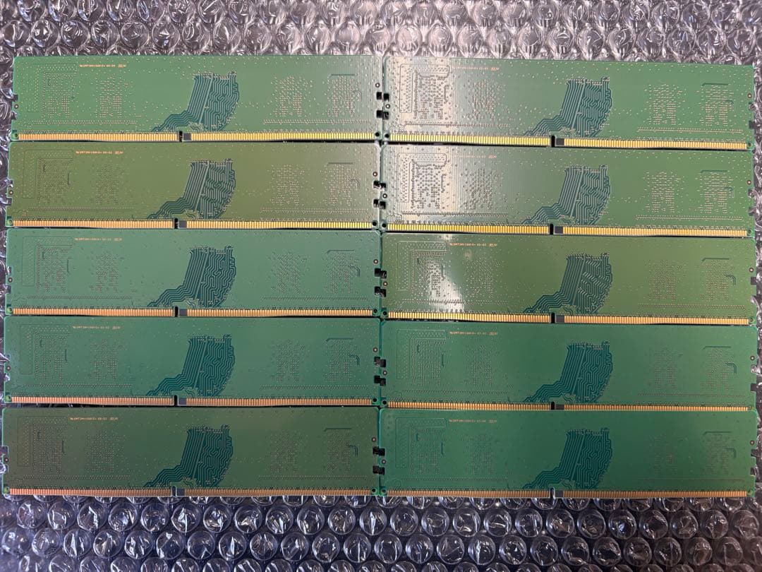 SAMSUNG デスク用メモリ　DDR4-2666 4GB x 10