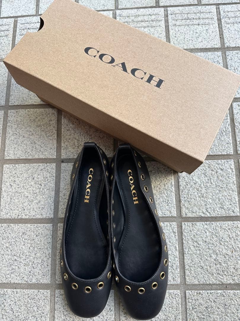 coach バレエシューズ