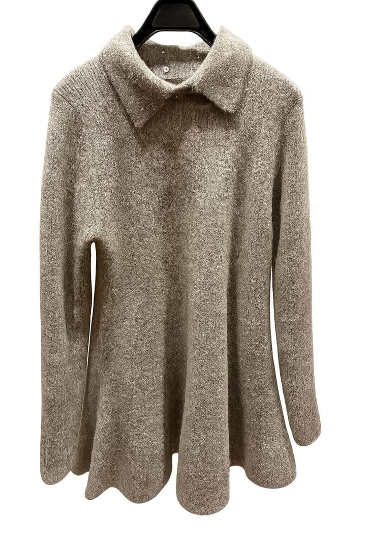 【USAGI ONLINE限定】ペプラムニットミニワンピース