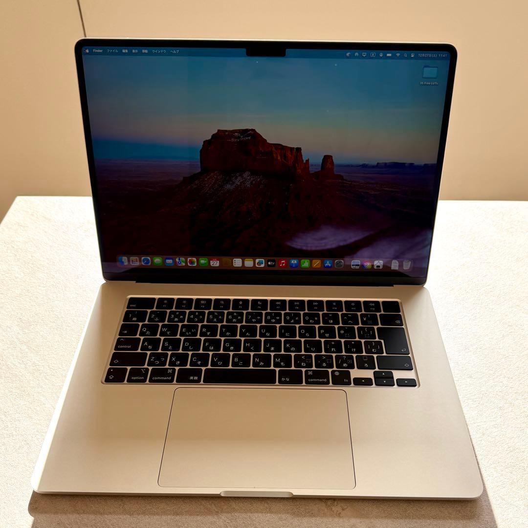 Macbook AirM3 15インチ 16GB 512GB