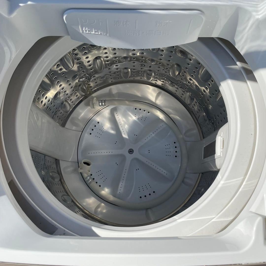 送料設置無料　ヤマダ電機　21年製　大型洗濯機　8kg