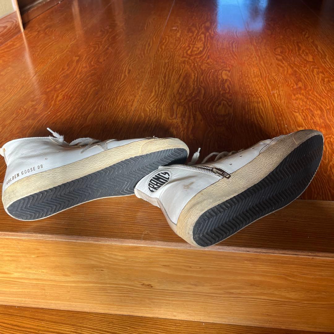 H*i様 美品 ゴールデングース ハイカットスニーカー francy