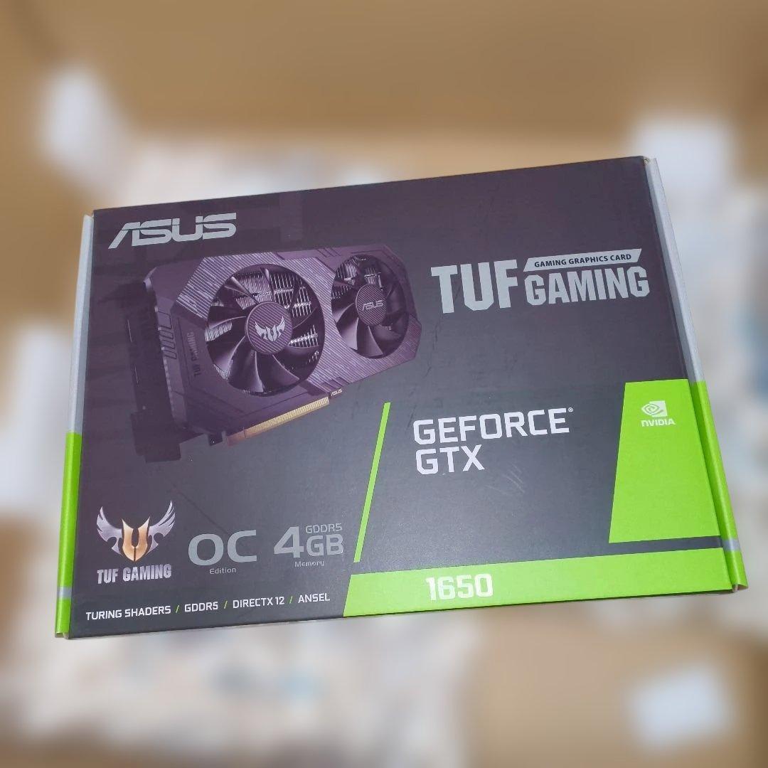 グラフィックボード・グラボ・ビデオカード ASUS NVIDIA 4G TUF-GTX1650-O4G-GAMING