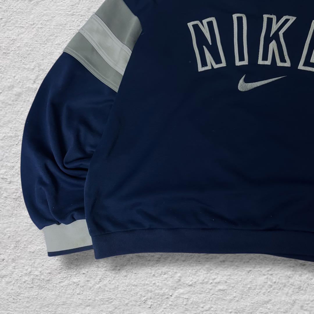 ron0716 nikeナイキスウェット90s刺繍ビッグロゴvintage