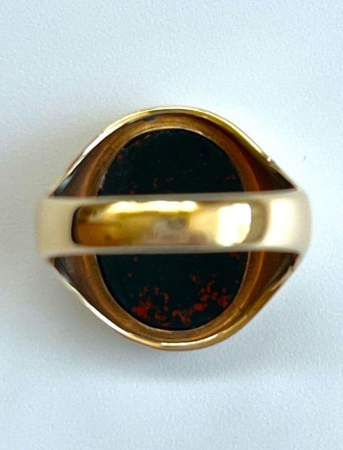 イギリス英国　ビンテージヴィンテージリング 9k9K ゴールド375 リング