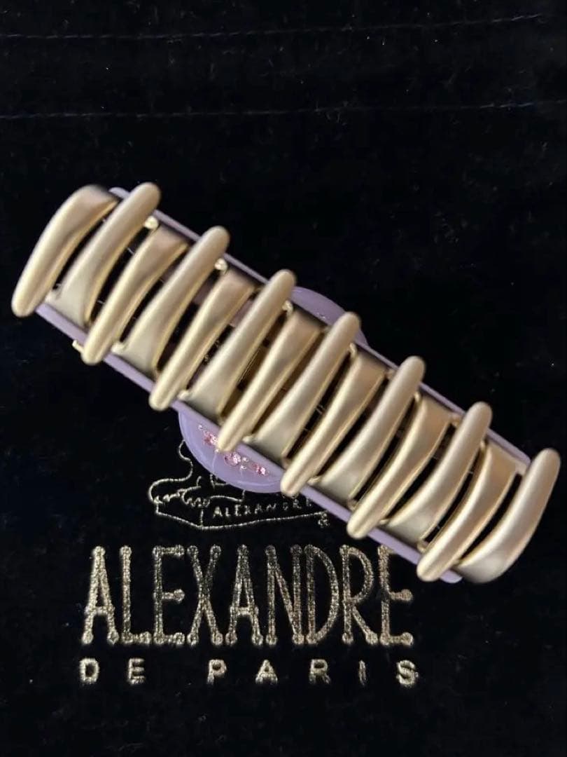 新品 アレクサンドルドゥパリ ヴァンドームクリップ7.5㎝