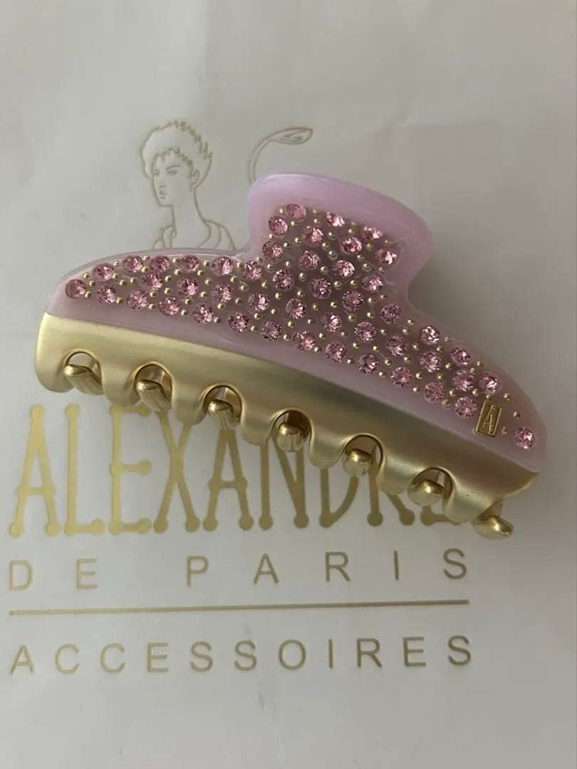 新品 アレクサンドルドゥパリ ヴァンドームクリップ7.5㎝