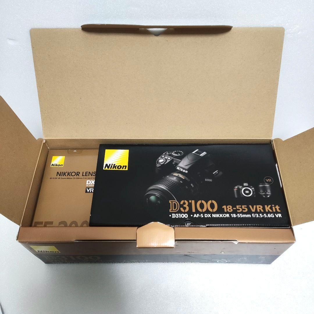 極美品 Nikon D3100 ダブルズームキット 付属品完備