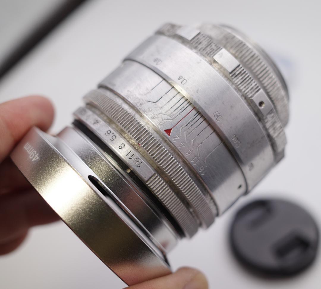 78【希少】初期型 　Helios1950年製造　ヘリオス44　アダプター付