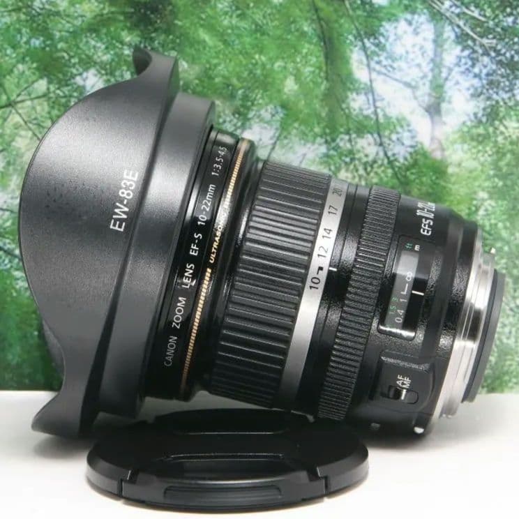 ❤高性能・軽量超広角ズームレンズ♪canon EF-S 10-22mm USM❤