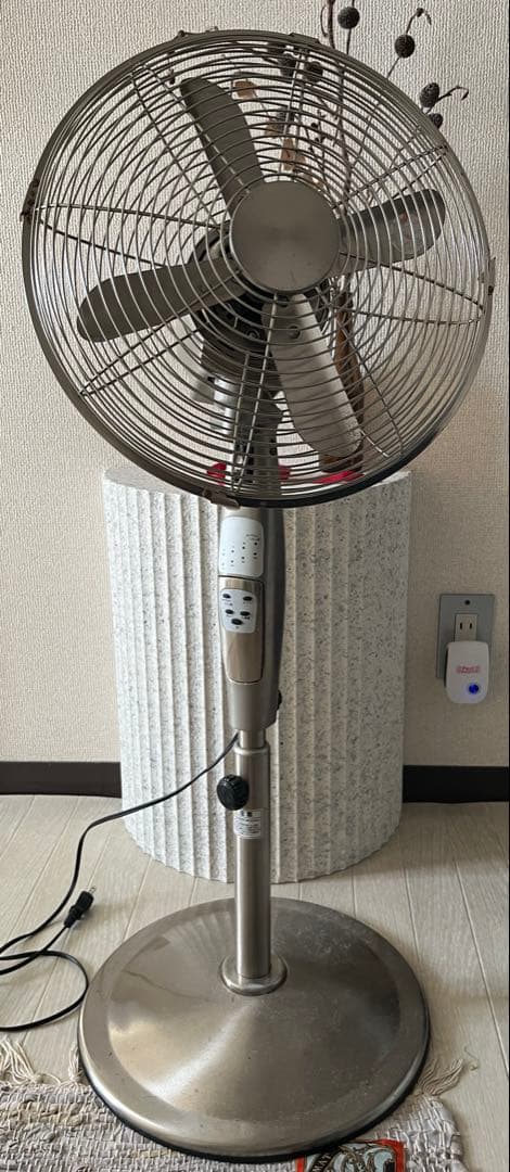 【メタルハイリビング扇風機】ドウシシャ　フルリモコン式MIR-350レア