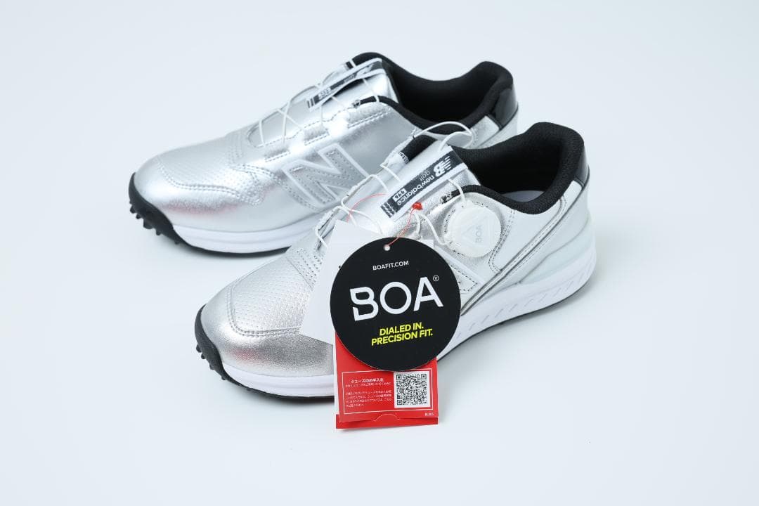 ニューバランスゴルフ ゴルフシューズ シルバー系