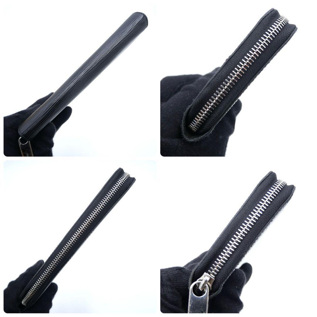 ルイヴィトン エピ ジッピーウォレット 長財布 ブラック 黒 シルバー金具