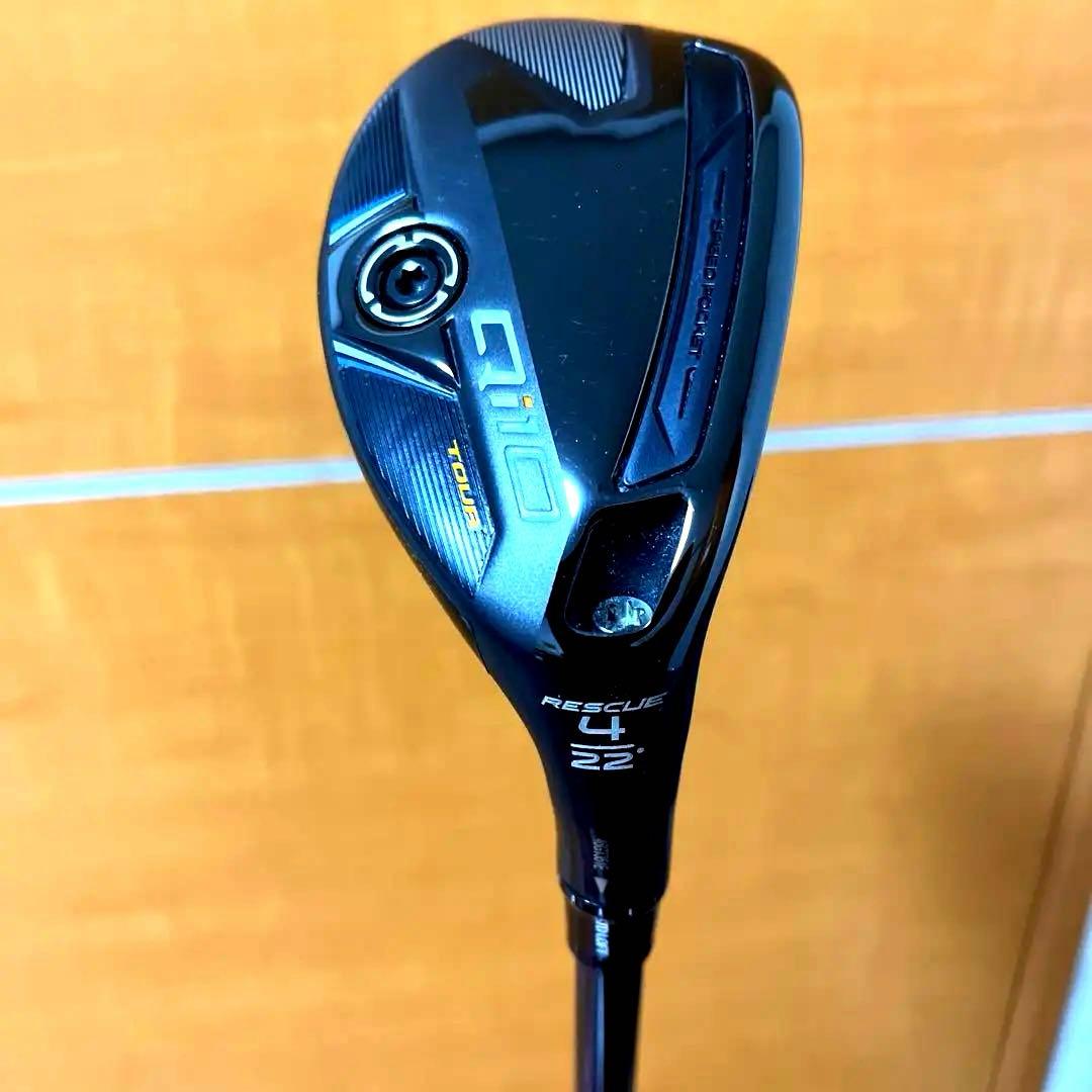 テーラーメイドQi10 レスキュー 4U 22度 ヘッドカバー付
