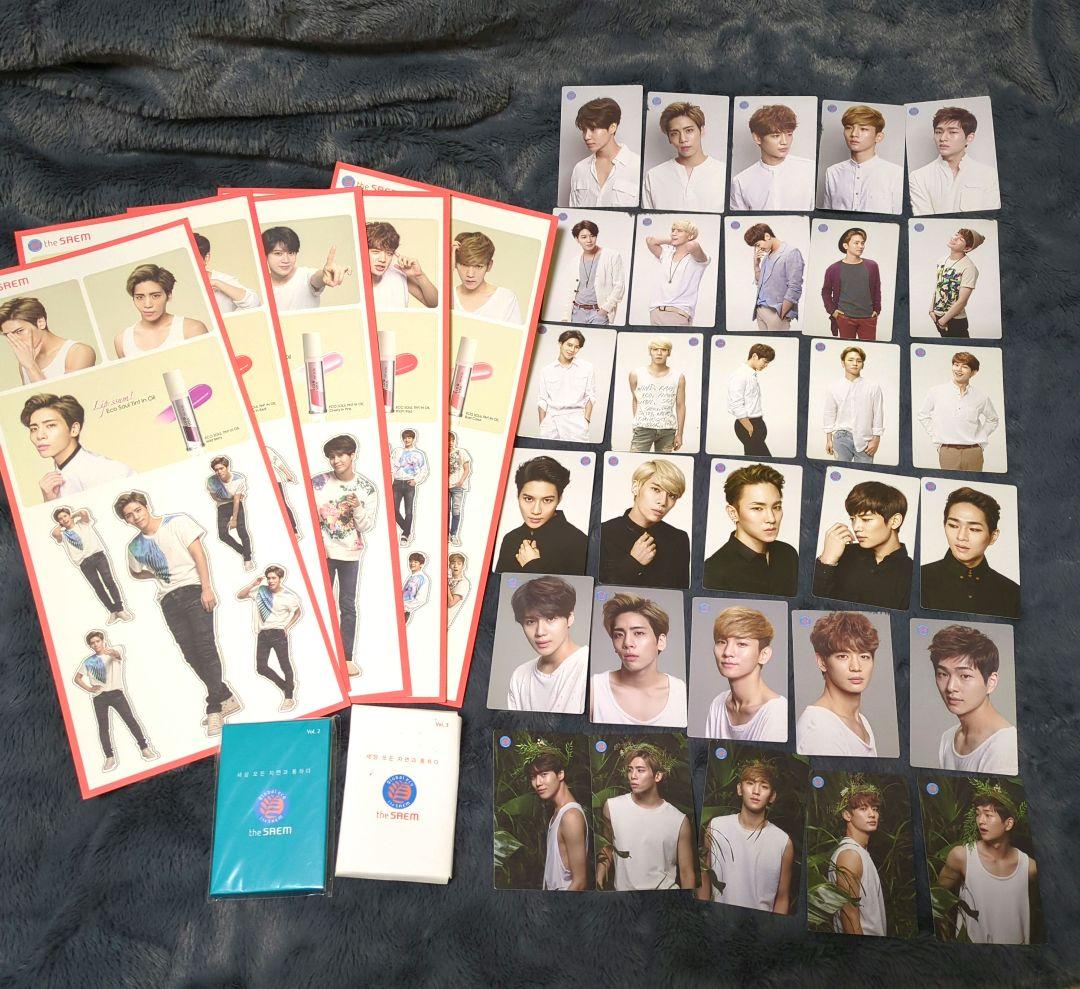 SHINee the SAEM PHOTO CARD ステッカー セット
