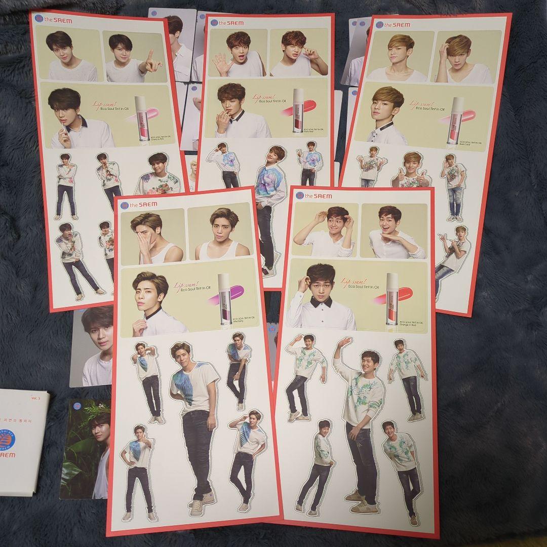 SHINee the SAEM PHOTO CARD ステッカー セット