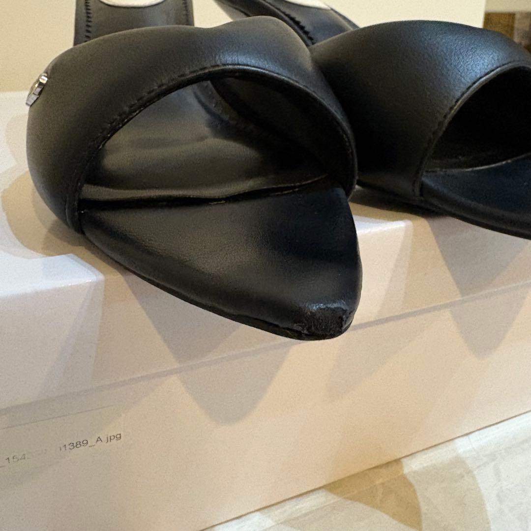 YELLO イエロ　ONYX SANDALS ブラック ミュール