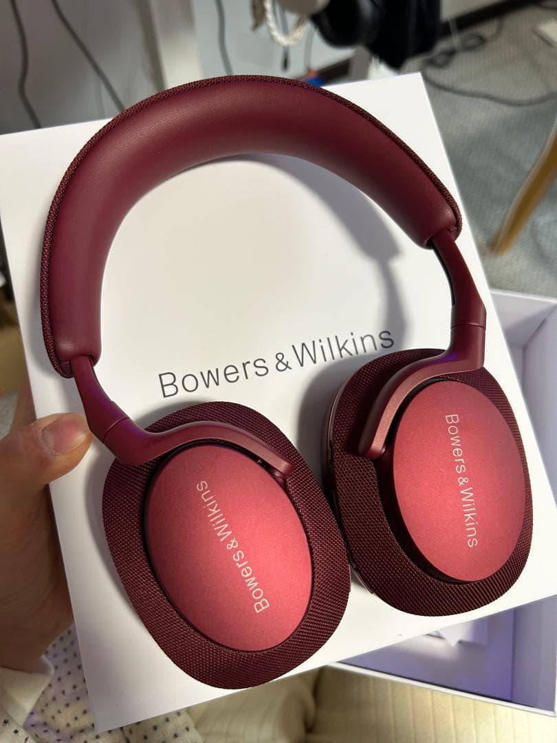 Bowers & Wilkins Px7S2e無線ヘッドフォン 紅宝石赤