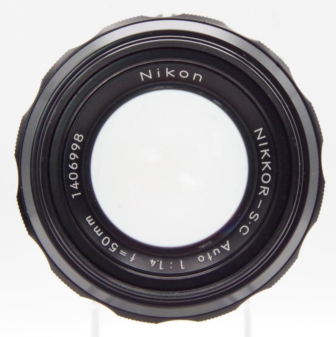 ニコンFアイレベル前期希少な富士山マーク NIKKOR-S 50mm F1.4