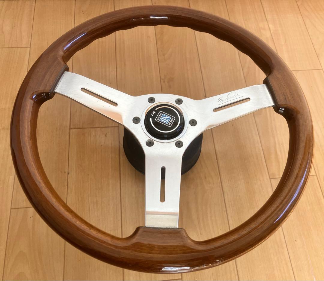【キャラメル】NARDI ステアリング ホーンセットφ36.5cm