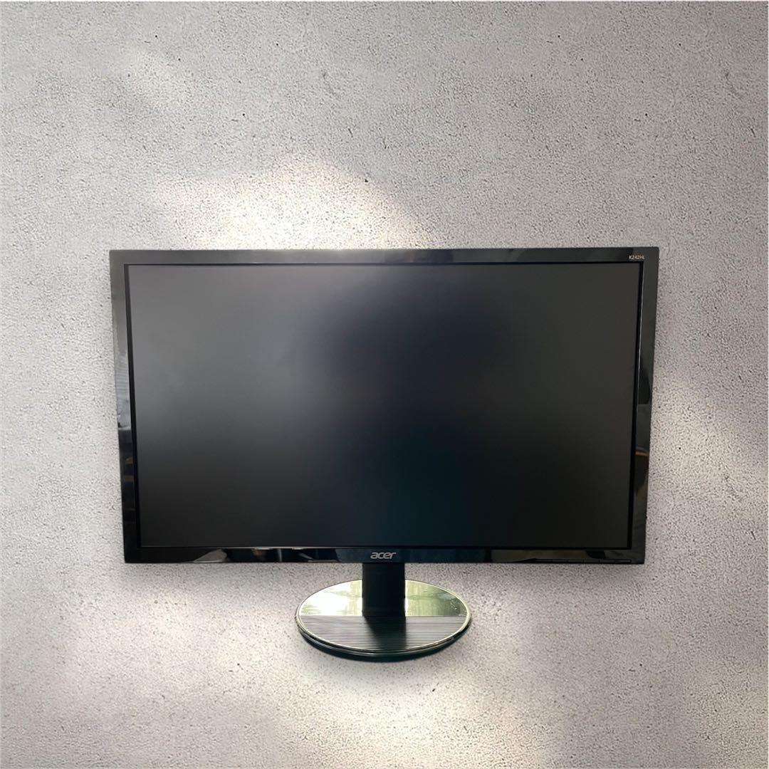 Acer 24インチモニター 2台　K242HL HDMI FHD 20年購入